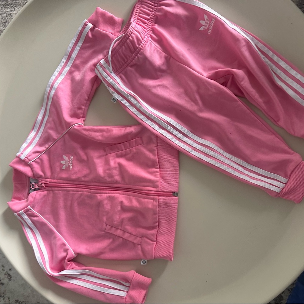 Adidas Pink Joggers Vibrant Sweatpants